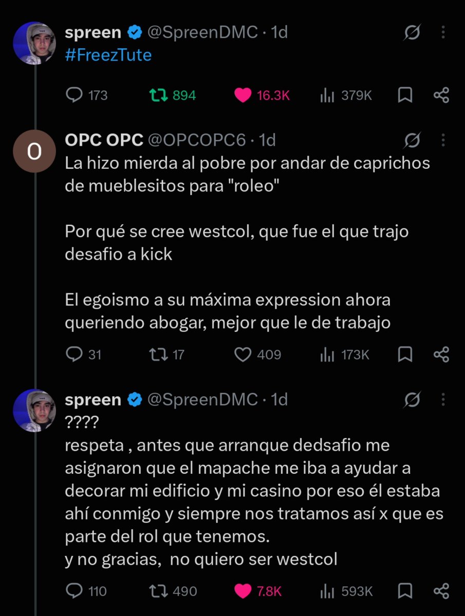 aylencoms's tweet photo. @atrasdesonido1 Pero técnicamente si ese es el contenido que él muestra obvio que sus fans van a copiar esa actitud. Y  si él habla de "atacar por atacar", eso se lo tiene que decir al bldo de su fansito que lo metió de la nada en lo que estaba diciendo spreen https://t.co/qqPnxv3Ouu