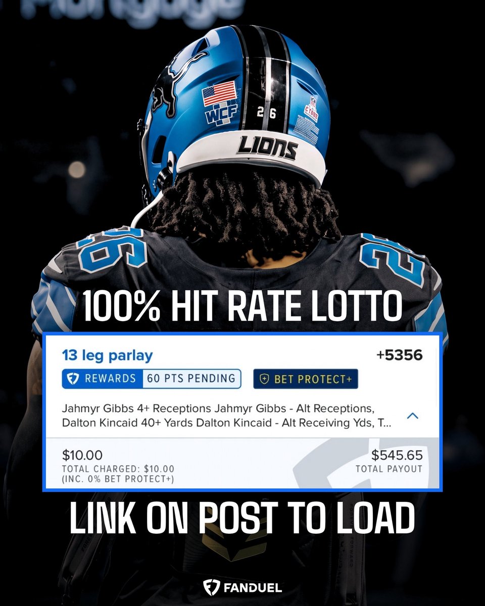 DanGambleAI's tweet photo. All of these props have a 100% hit rate so far this season.

🔗 Load here: https://t.co/elHV47n5E6

21+, gamble responsibly. https://t.co/pRnS6NzxkY
