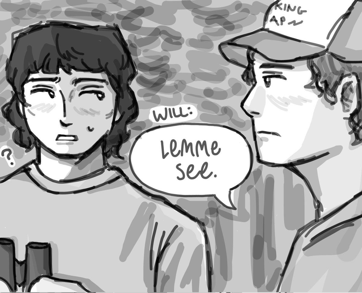 traffysoup's tweet photo. season 4 #byler comic 😋 https://t.co/vrdFhYhCvB