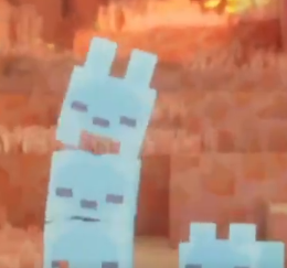 OrangeAlien2763's tweet photo. @doubledowndash I think the theme looks to be mutations of overworld mobs
Bunnies/Slimes
Bees
Axolotls (?)
Sniffers https://t.co/pXyV7v22LK