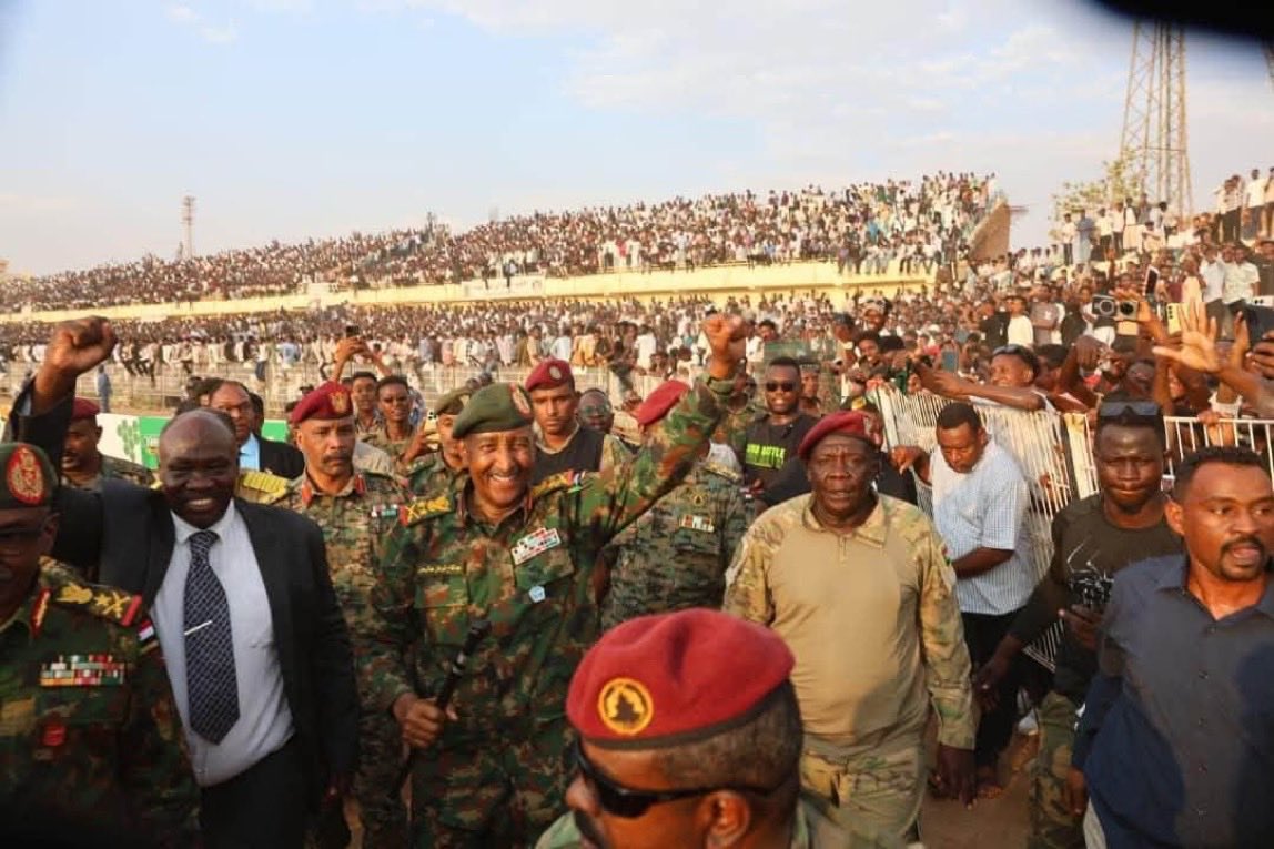 MohanadElbalal's tweet photo. What ever Government Sudan has whether military, civilian, democratic, autocratic or whatever else it does not change the fact that it is imperative to Sudan’s future that this genocidal UAE proxy militia is dismantled.  You don’t believe that Burhan is legitimate that’s fine, the mandate remains the same this Janjaweed militia still has to be dismantled. This is what the vast majority of Sudanese agree upon and something we cannot afford to compromise on irrespective of what pressure or blackmail tools are brought to bear.