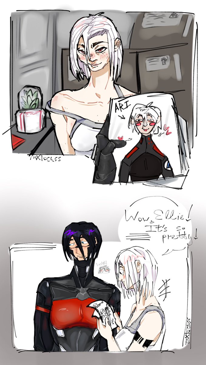 MxLocusss's tweet photo. Doodle of a doodle #signalis https://t.co/koyjdVmTFV