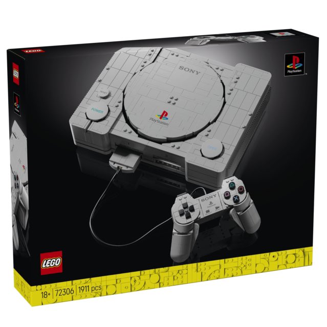 gamesyouloved's tweet photo. Who’s buying the PlayStation LEGO console? https://t.co/3IdtZDpJYn