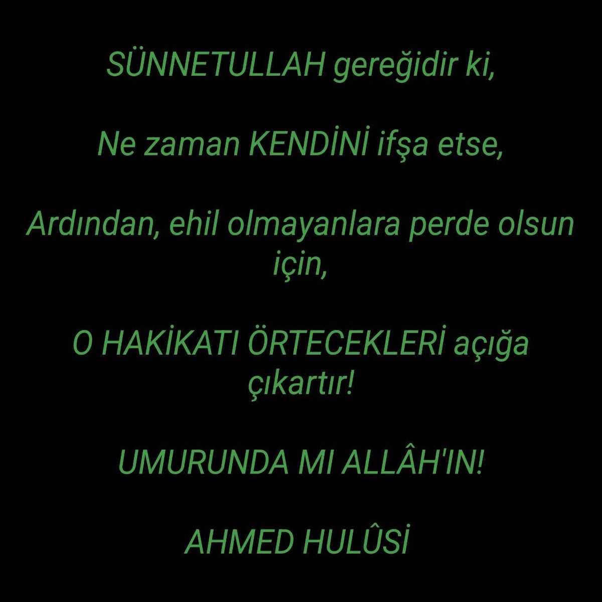 ahmedfyuksel's tweet photo. UMURUNDA MI ALLÂH'IN https://t.co/ThLeCJmTDu