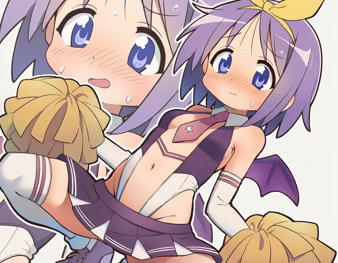 LeopLeo69277's tweet photo. サキュバスチアコスの　#柊つかさ　😈
#らきすた https://t.co/HkDEmoKc4f