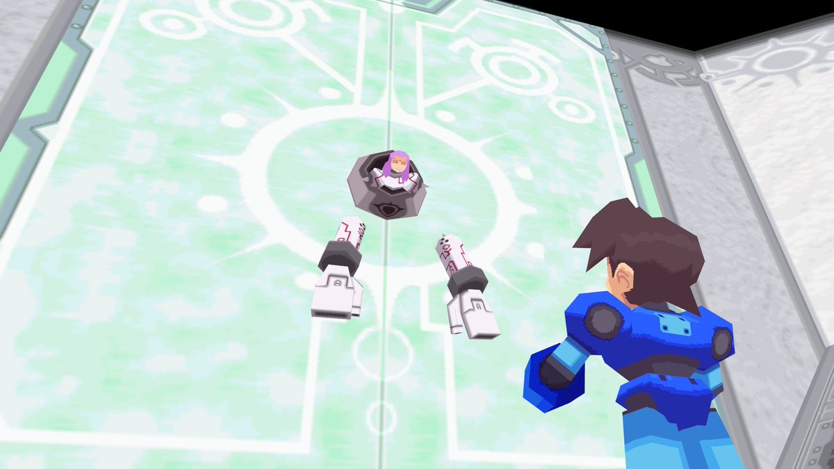 MewKwota's tweet photo. So my friend @MegaZero64VR uploaded the Main Gate to VRC, it's comprised of the room you first encounter Juno up until the final boss room.

I was happy to help test it and therefore took A Lot of pics, but here are a few silly ones I really liked. :> https://t.co/2HTycMXfcE