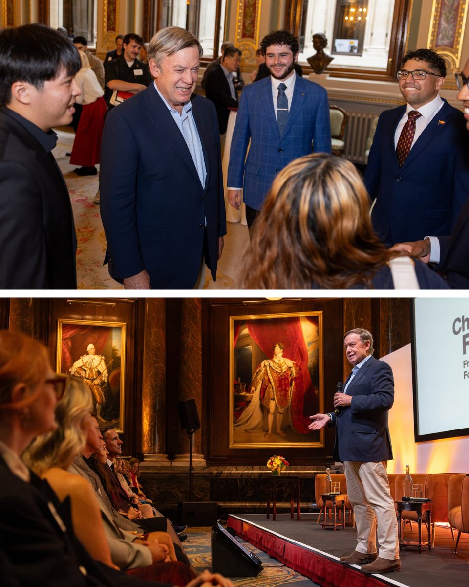 michaelcrow's tweet photo. Looking back on a memorable evening at Drapers’ Hall, where we gathered to explore how education, creativity, sport and technology can create meaningful change.

Through #ASUChangingFutures, we’re working to turn that ambition into lasting impact. https://t.co/t3zCEv1A9J