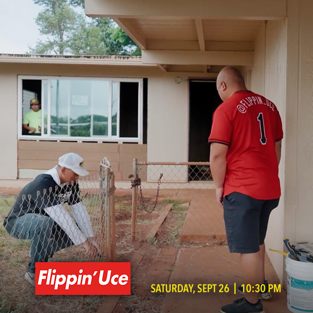 OC16TV's tweet photo. Taua and the team take on a true time capsule project in Pearl City on the season premiere of Flippin' Uce tonight at a special time, 10:30 PM.

#spectrumoc16 #flippinuce https://t.co/EhrTPCM6bg