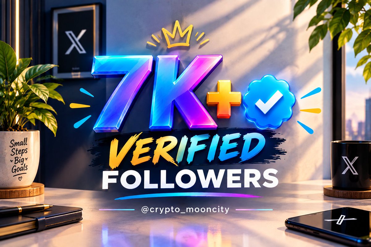 crypto_mooncity's tweet photo. If you need 7000 followers 🔥

Drop “Yep” below 👇

I will boost your page — build momentum! 📈 https://t.co/HSjf8yOTEa
