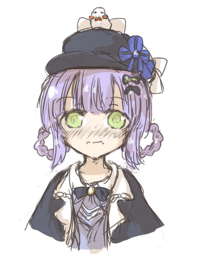neko_huka's tweet photo. 照れシェリー。 
#まのさば二次創作 https://t.co/9TzQU6yjno