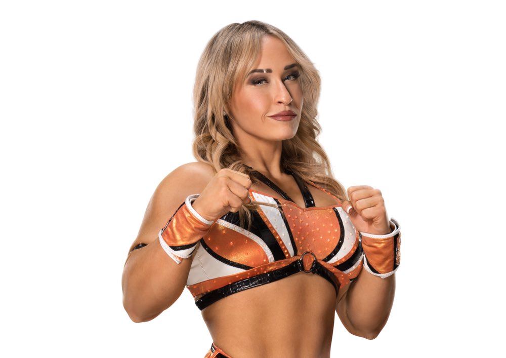 WWECrave's tweet photo. Triple H was recently asked about Jordynne Grace’s status on the main roster:

"Who chi?" https://t.co/gW6v0Sw8RE