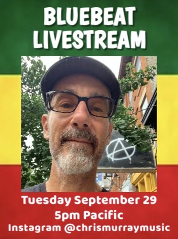 wedotheska's tweet photo. This month has been the best of times and the worst of times. As we mourn the loss of our dear friend, Tim Receveur, let’s give thanks for all the beautiful moments his hard work created. Bluebeat Livestream - Tuesday, September 29 at my Instagram.
#ska #reggae #rocksteady #roots https://t.co/hRpN3KXS0a