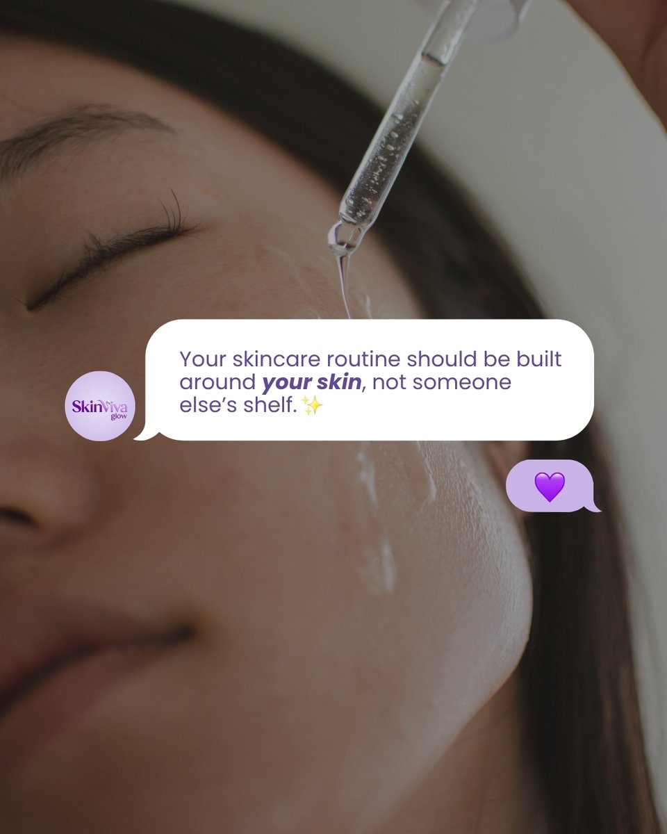 GordonRudisill's tweet photo. That 10-step routine may work beautifully for someone else, but your skin may not need it. Different skin types, concerns, lifestyles, environments, and sensitivities affect what works. Understand your skin, keep what works, and let go of what https://t.co/NFlqShWT1L