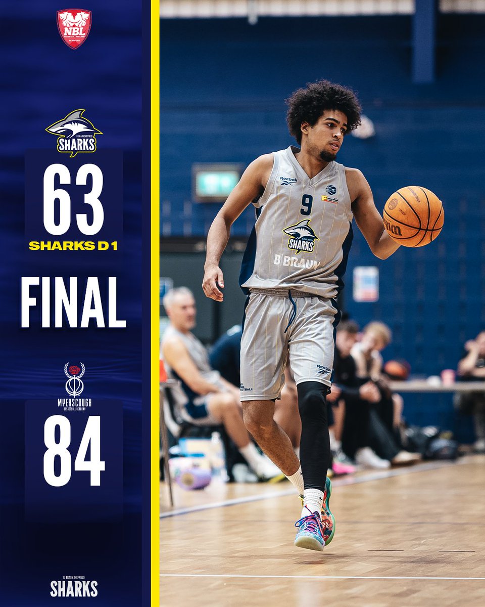 SharksPathway's tweet photo. Not our night 🦈 we're back tommorow night against @SheffElite_BA for our cup game after the men's SLB game https://t.co/H5u5pzMUBo
