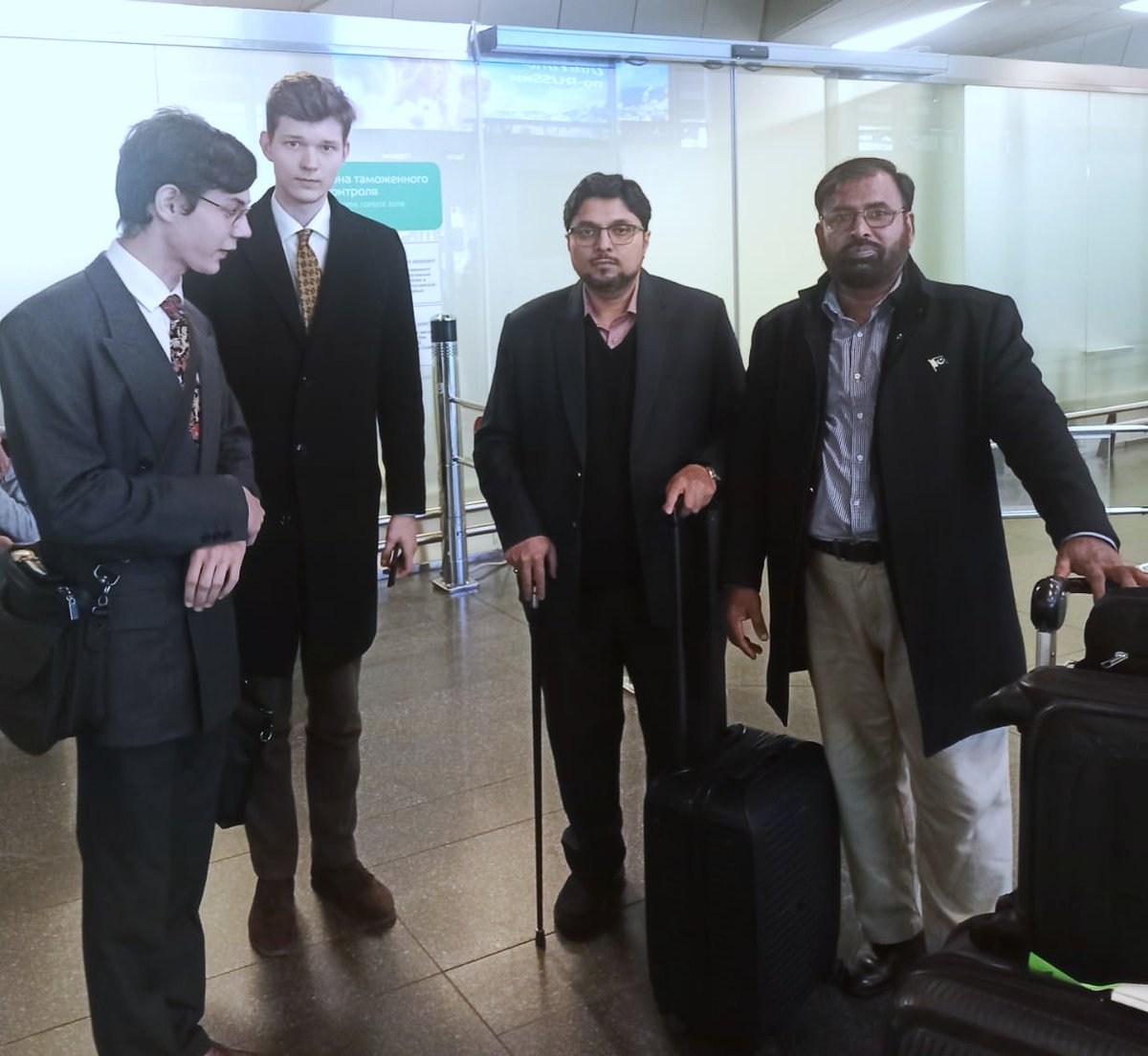 DrHussainQadri's tweet photo. Russia: Prof. Dr. Hussain Mohi-ud-Din Qadri Arrives in Moscow to Attend World Spiritual Assembly of Muslims

President Minhaj-ul-Quran International and Deputy Chairman, Board of Governors, Minhaj University Lahore, Prof. Dr. Hussain Mohi-ud-Din Qadri, has arrived in Moscow, Russian Federation, to attend the World Spiritual Assembly of Muslims. He was accompanied by Mr. Sohail Ahmed Raza, Director, Interfaith and Diplomatic Relations, Minhaj-ul-Quran International.

Upon arrival at Moscow Airport, Prof. Dr. Hussain Mohi-ud-Din Qadri was warmly received by the conference delegation organizers. He was subsequently escorted to the President Hotel, the venue of the conference scheduled for September 28.

The conference will bring together delegates from approximately 56 countries, including representatives of Muslim organizations, as well as religious leaders and representatives of different faiths in Russia. Minhaj-ul-Quran International is representing Pakistan at this international gathering.

#DrHussainQadri #PresidentMQI #MinhajUlQuran #Moscow #Russia #WorldSpiritualAssembly #Islam #Peace #InterfaithDialogue