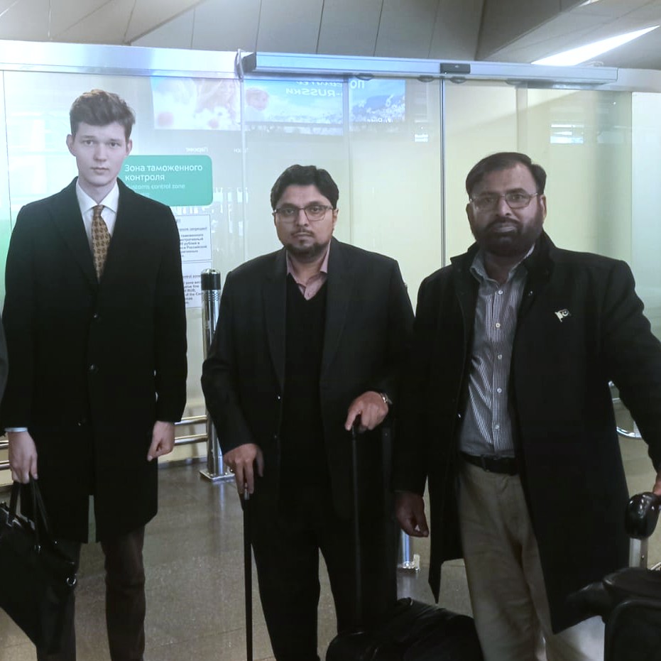 DrHussainQadri's tweet photo. Russia: Prof. Dr. Hussain Mohi-ud-Din Qadri Arrives in Moscow to Attend World Spiritual Assembly of Muslims

President Minhaj-ul-Quran International and Deputy Chairman, Board of Governors, Minhaj University Lahore, Prof. Dr. Hussain Mohi-ud-Din Qadri, has arrived in Moscow, Russian Federation, to attend the World Spiritual Assembly of Muslims. He was accompanied by Mr. Sohail Ahmed Raza, Director, Interfaith and Diplomatic Relations, Minhaj-ul-Quran International.

Upon arrival at Moscow Airport, Prof. Dr. Hussain Mohi-ud-Din Qadri was warmly received by the conference delegation organizers. He was subsequently escorted to the President Hotel, the venue of the conference scheduled for September 28.

The conference will bring together delegates from approximately 56 countries, including representatives of Muslim organizations, as well as religious leaders and representatives of different faiths in Russia. Minhaj-ul-Quran International is representing Pakistan at this international gathering.

#DrHussainQadri #PresidentMQI #MinhajUlQuran #Moscow #Russia #WorldSpiritualAssembly #Islam #Peace #InterfaithDialogue