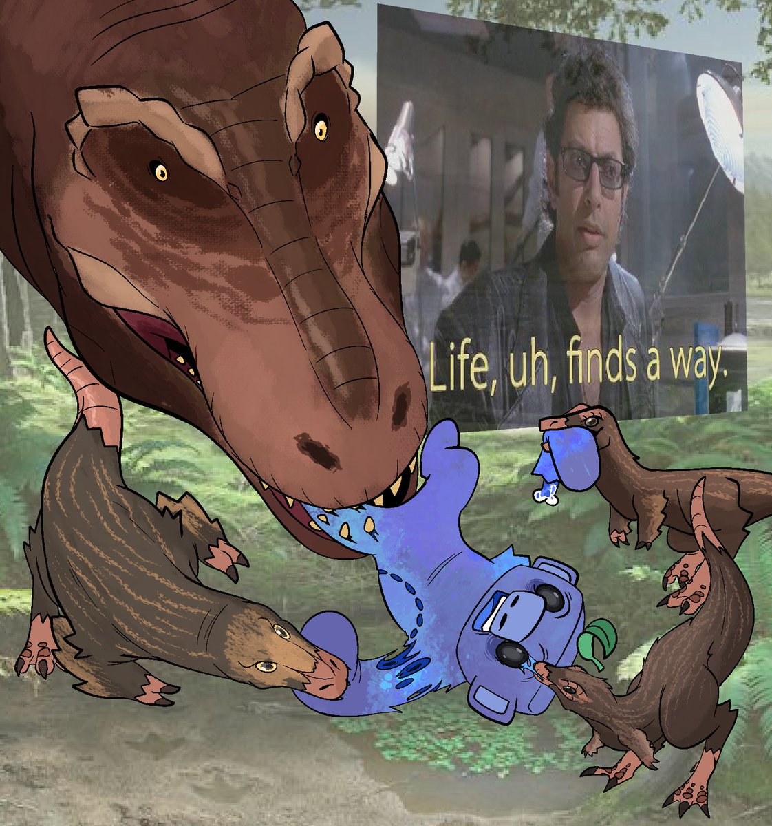 Scepticskeptic1's tweet photo. go, my tyrannosaurus https://t.co/8FDp9KwbVz