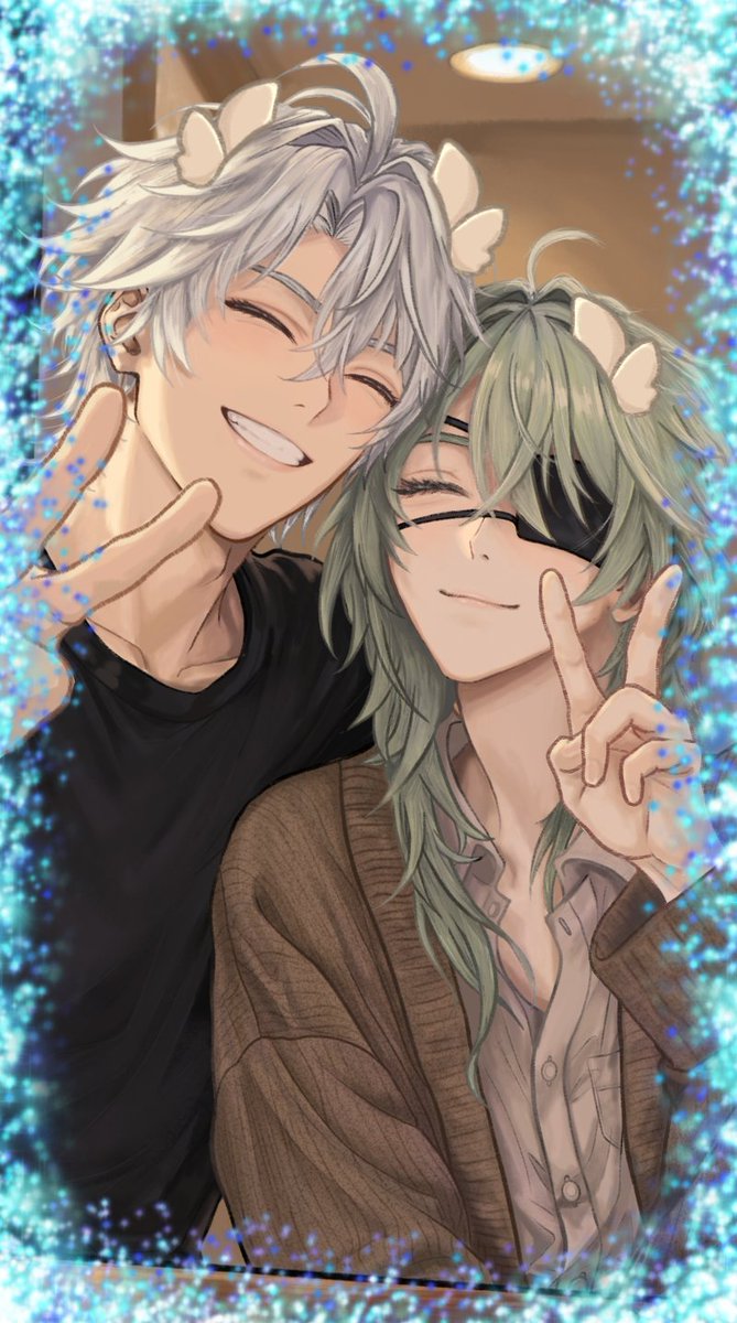 casophon's tweet photo. “He had forgotten he could look that happy, that genuine. Seeing the photos Phainon took of him was almost like meeting a different person.”

Art from @Angelic_birdie ‘s amazing #phainaxa fic Tabula Rasa! Go read it 🔗 ⬇️ https://t.co/US87vY9Xwd