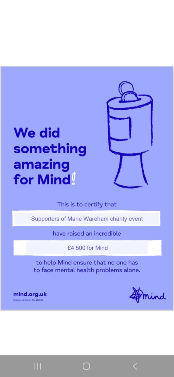 MorganEcfc1's tweet photo. Surely the ‘WAREHAM’ family haven’t faked a donation to the charity ‘MIND’ . Bit suspicious don’t you think ?
Image 1 - a real version
Image 2- their version 
Image 3- AI https://t.co/3FcyNo8MD0