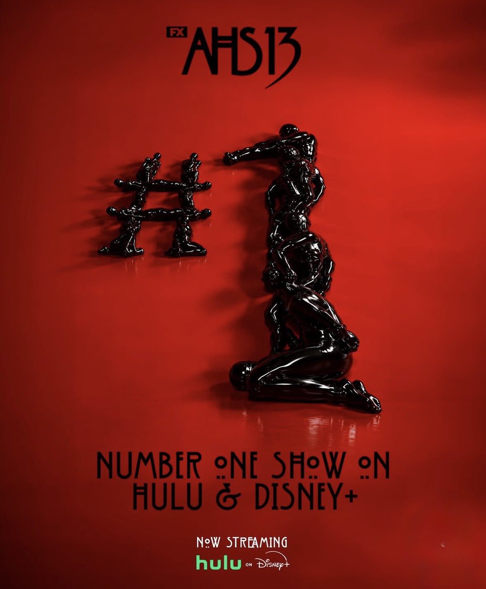AHS 13 ranking AHS 13 Number 1 Hulu Disney Plus