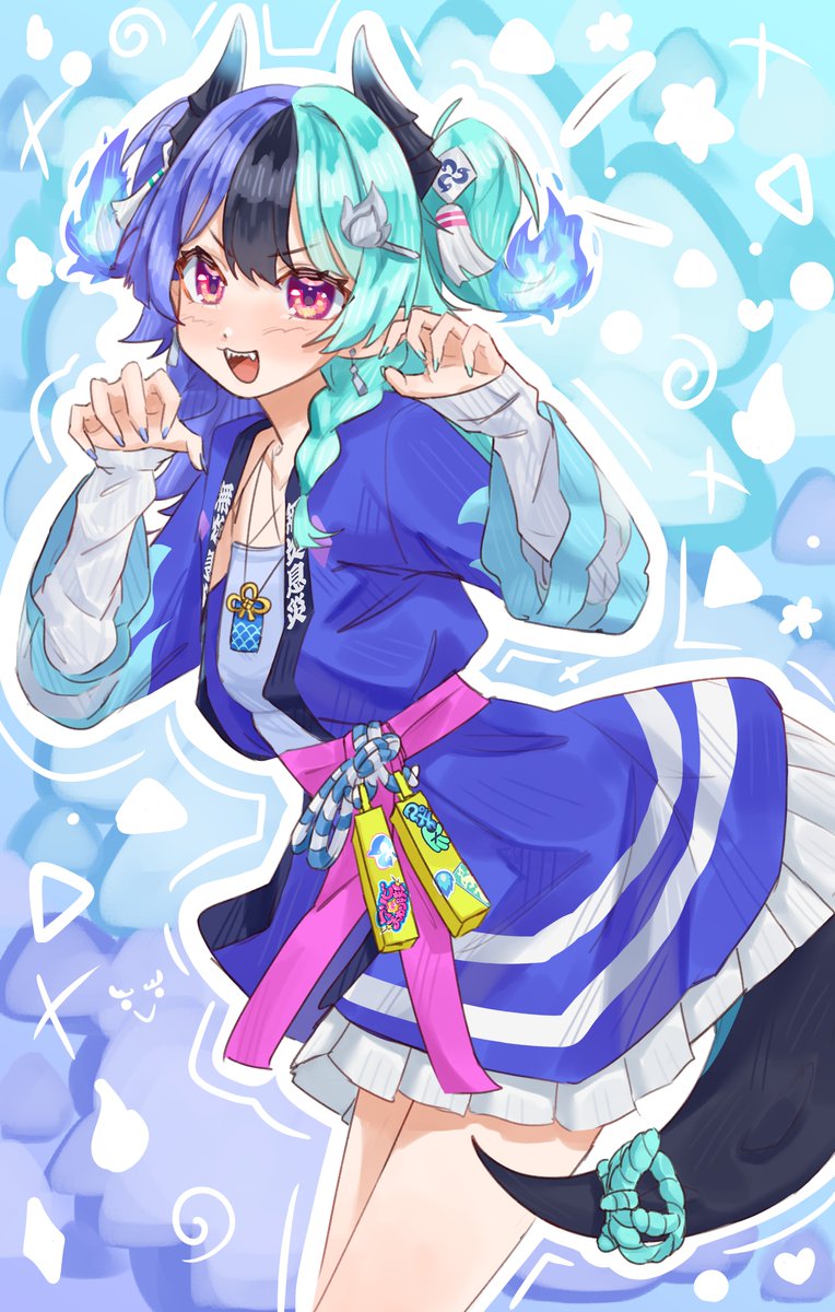 chipsketch's tweet photo. 🧯#めら組絵図 https://t.co/QC8nSyROQu