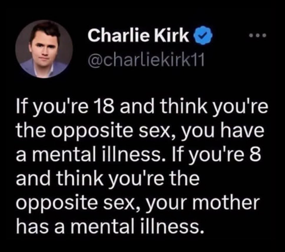 ProudElephant's tweet photo. Charlie Kirk said it best. 💯 https://t.co/bpWdQvpAKs