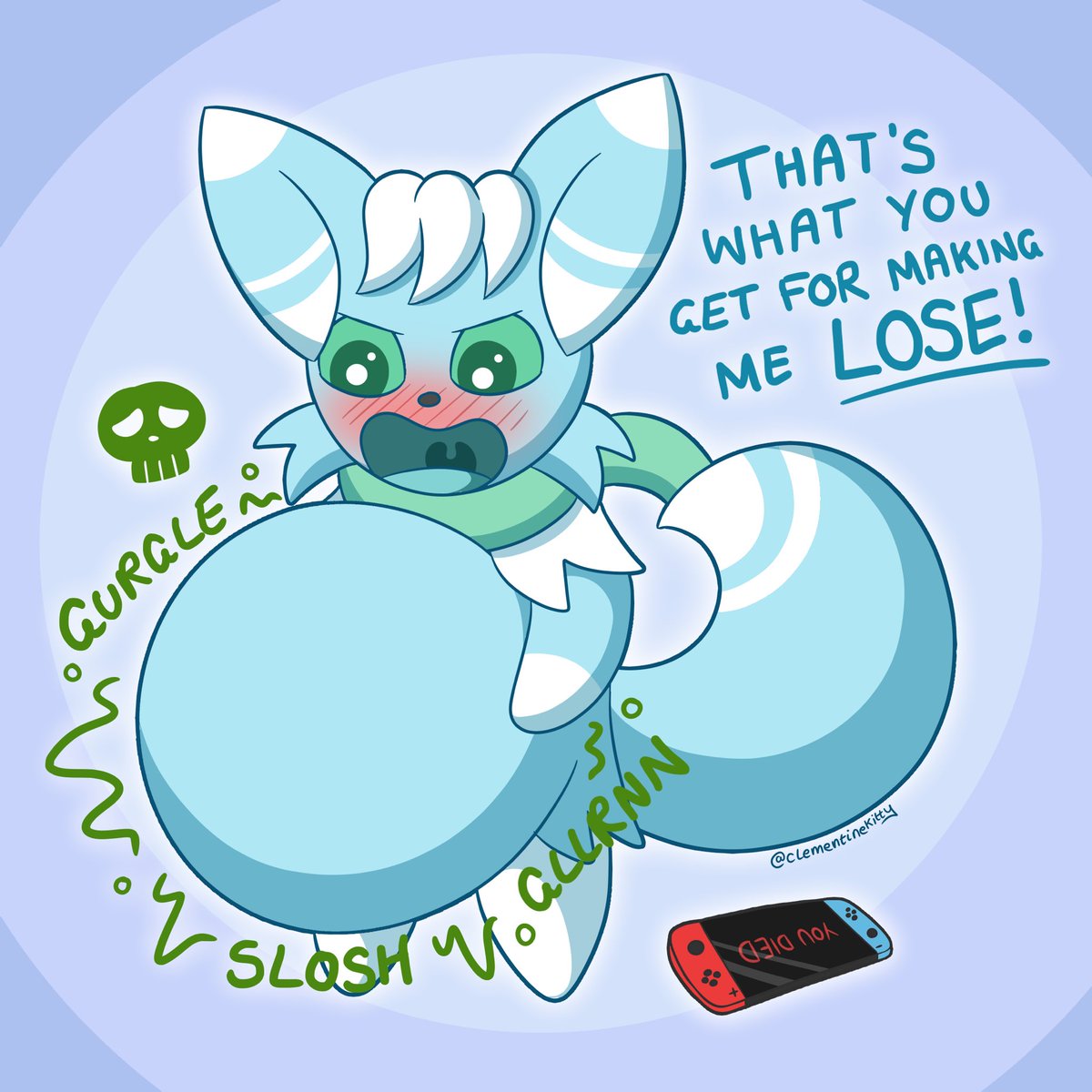 ClemKittyVores's tweet photo. NEVER interrupt a gamer boy's session https://t.co/QuU51G8Rq7