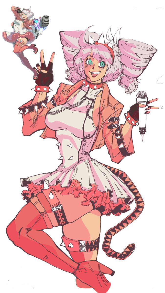 beach_coffiii's tweet photo. Teto x elphelt comm
But tryna figure out which color palette should I use the el ones or the teto ones 

#elphelt #ggst_el #kasaneteto https://t.co/6C1PY02mCu