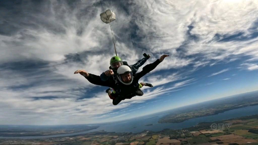 InsideTheENT's tweet photo. Prince Harry completed a charity skydive outside Toronto on September 25, 2026, to fulfill a promise to 102-year-old World War II veteran Ed Marshall and support Canadian military charities https://t.co/SAcx7o1bW9