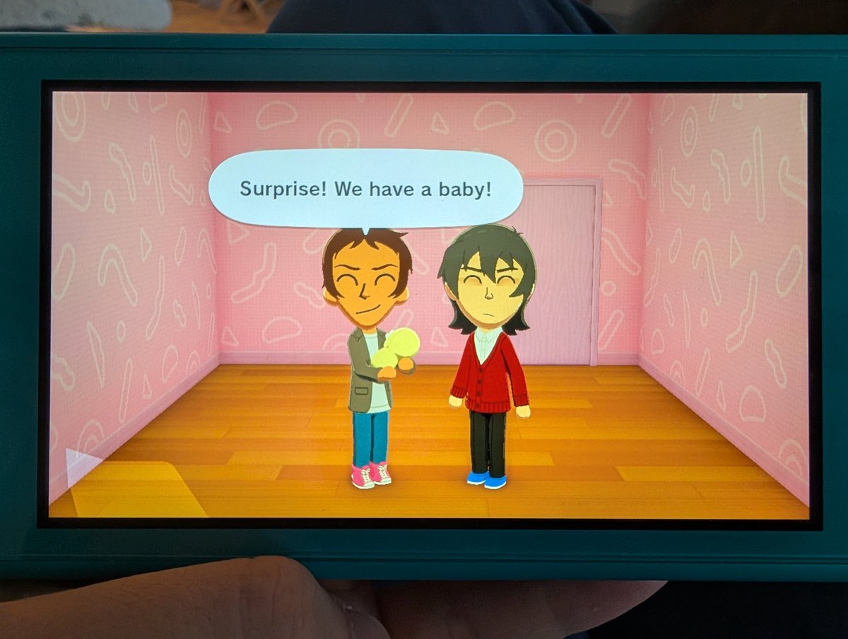 ZenithKnight's tweet photo. @diocl420 My Klance Miis just had a child this morning https://t.co/qSaOzozeuh