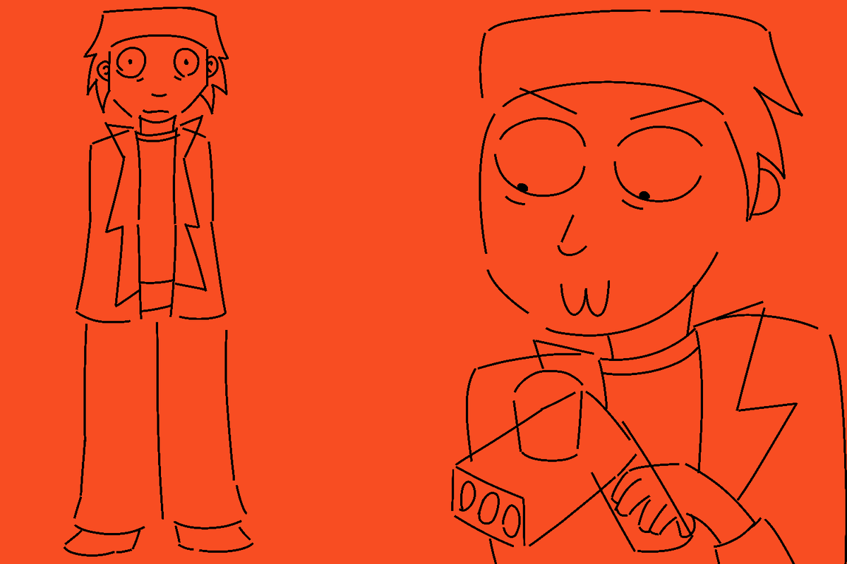 StannyDude's tweet photo. Rick and morty oc do not steal or touch his coat ✌ https://t.co/mPM37EsMOp