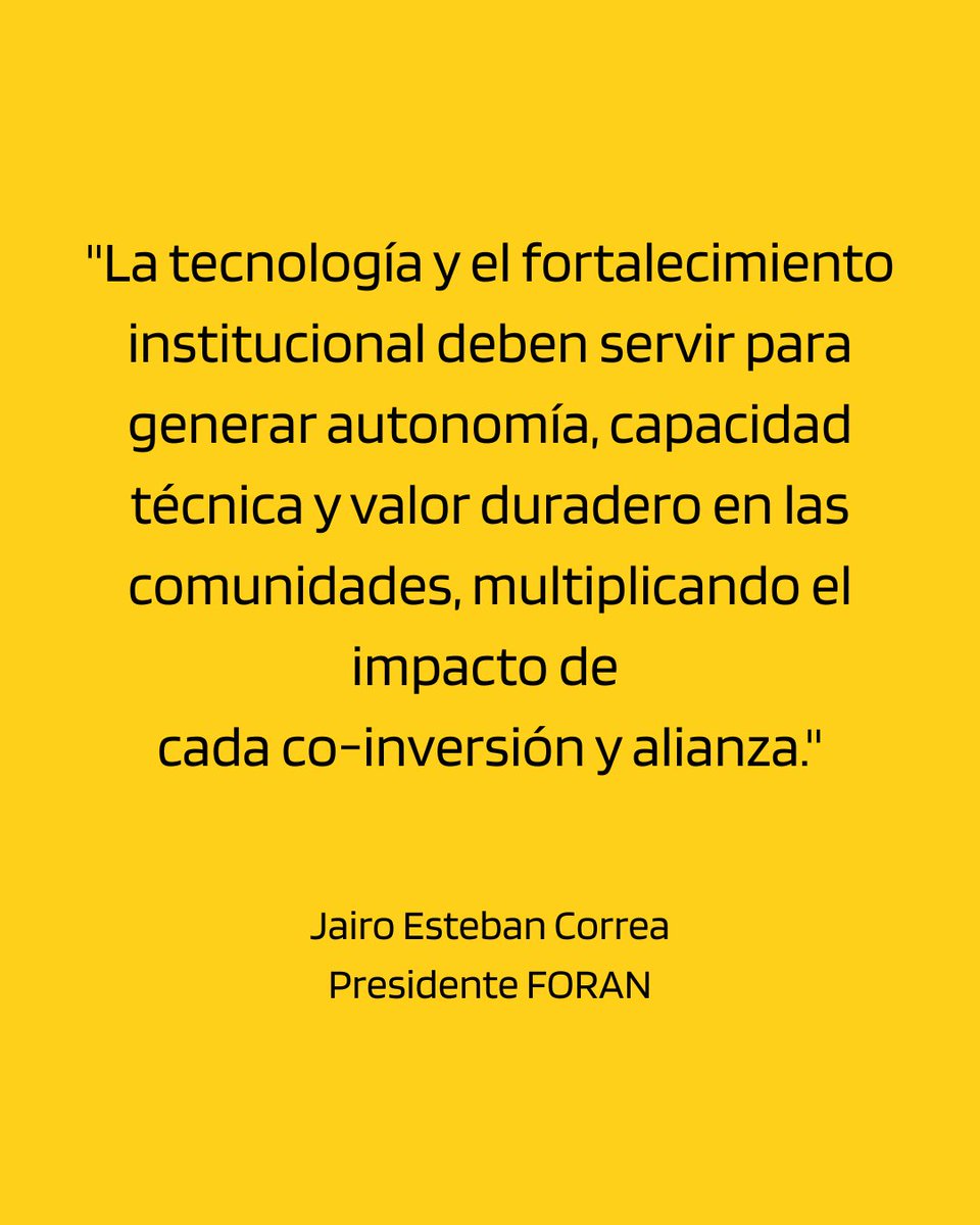 FORANFUNDACION's tweet photo. Alinear ideas y proyectos es la mejor forma de dar vida a desarrollos efectivos #tikso2026 #foran #sabiduriadeorigen https://t.co/cTHB8DAiLt