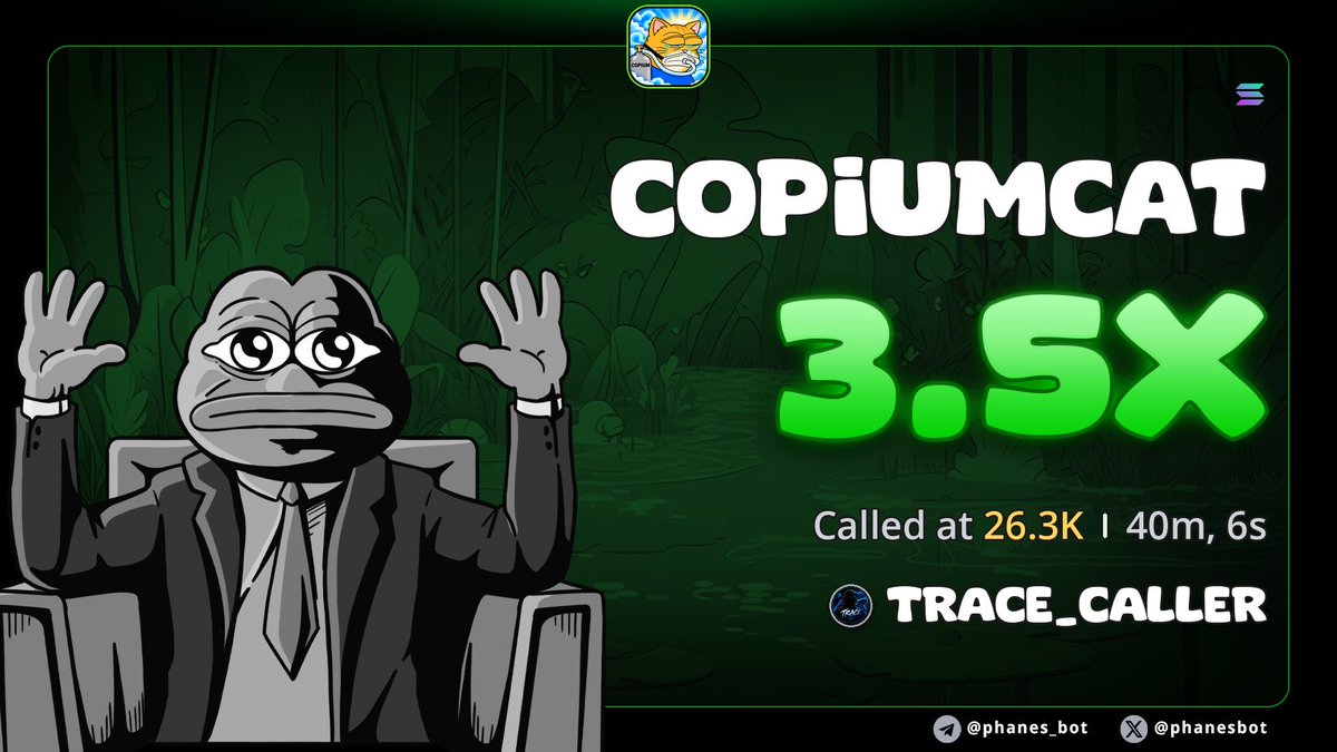 Trace_caller's tweet photo. $COPIUMCAT 
3.5x 

7amYuaF1XF2mMvRrsnGrbanQgUT2wJxSgrBuTmt1pump https://t.co/3V0fEcGkWU