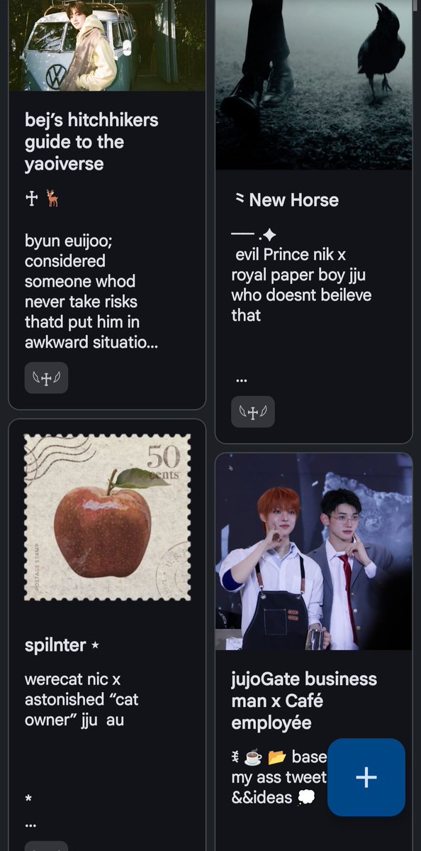 jyonicotne's tweet photo. looking at all my abandoned fic ideas #Frown https://t.co/EYqPKPrO2j
