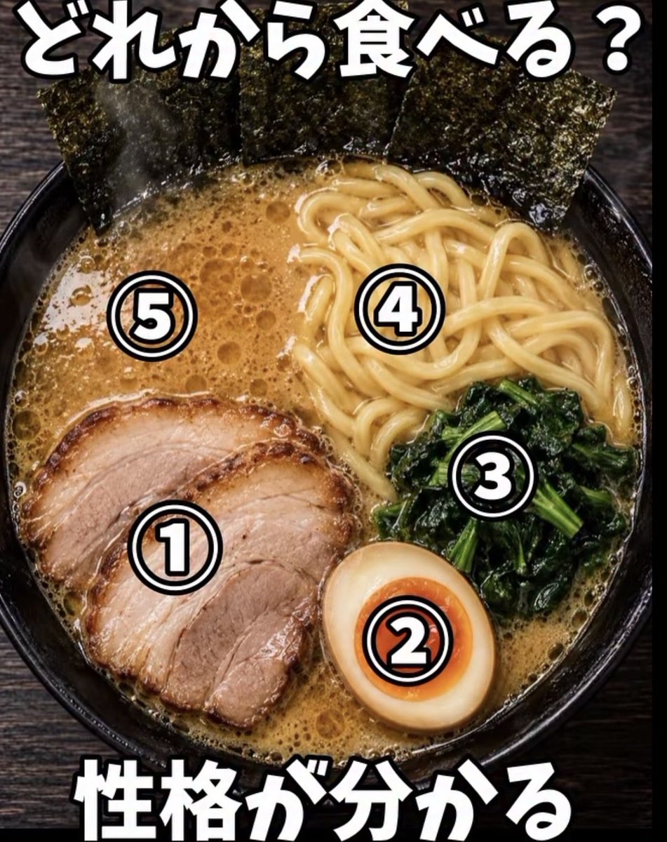 LondonPala48112's tweet photo. どれから食べる？
性格がわかるよ https://t.co/EoOzGLzHsI