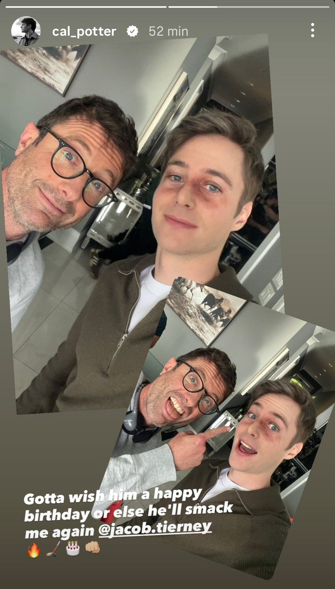 HRivalryFRA's tweet photo. Callan Potter souhaite un joyeux anniversaire à Jacob Tierney 🥊🤍🎂

« Il faut que je lui souhaite un joyeux anniversaire, sinon il va encore me frapper @.jacobtierney » https://t.co/NawzeBp2T1