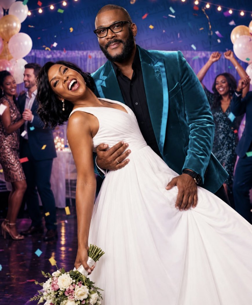 mymixtapez's tweet photo. Tyler Perry has really found a cheat code because his new movie, Why Did I Get Married Again?, was filmed in just 4 days and premiered to 19.3 million views on Netflix 🎬🔥

Meanwhile, the first two films cost him $15 million and grossed over $55 million 💰 https://t.co/Un3zuEZeNq