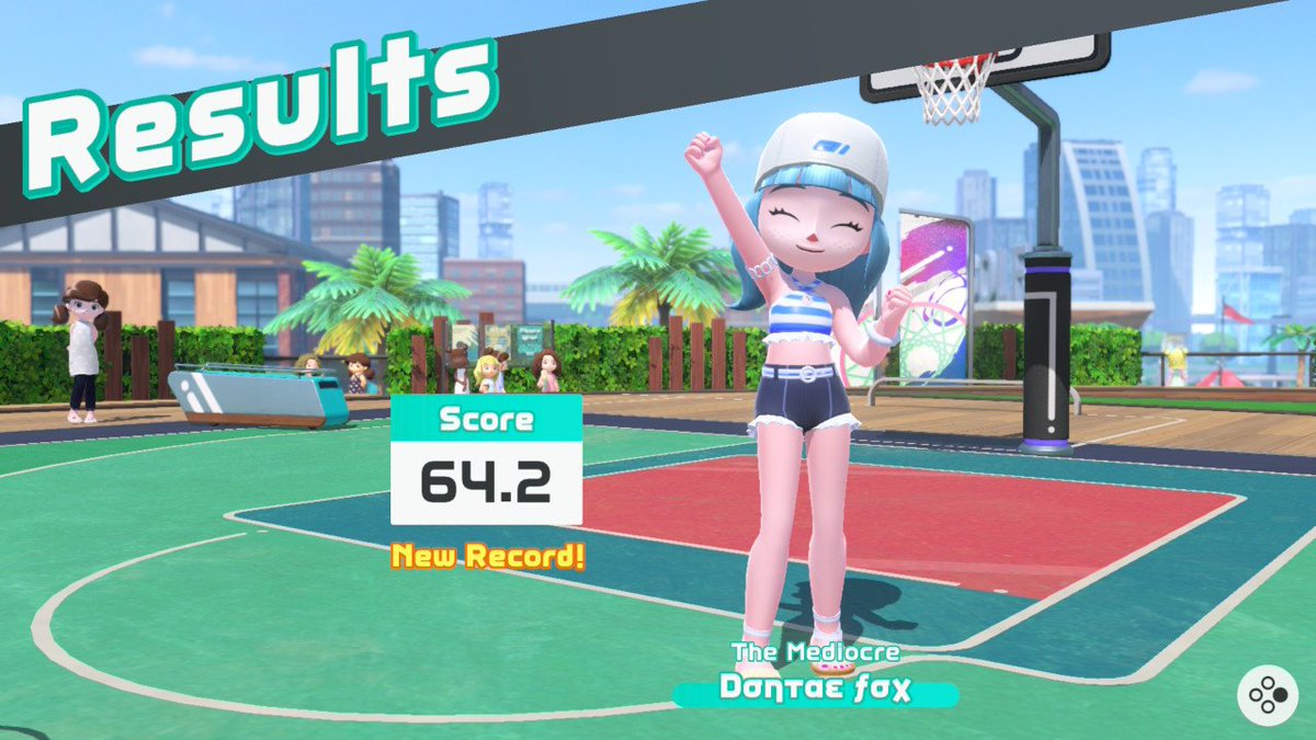 DontaeFox's tweet photo. New score in Three Point Challenge. #NintendoSwitchSports #NintendoSwitch2 https://t.co/Wqi0DjT1tq
