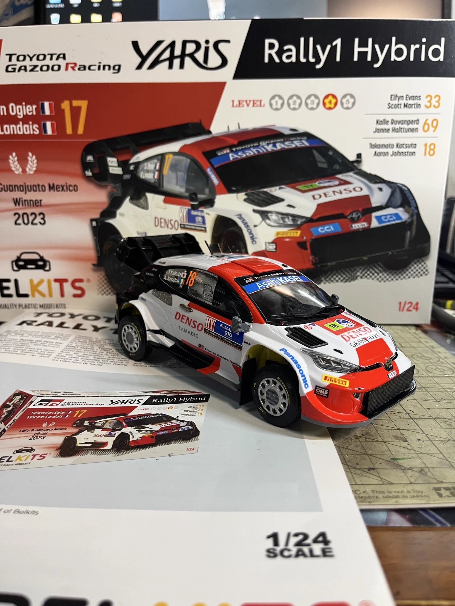 BELKITS 1/24 トヨタ GR ヤリス Rally1 yoshio on X: 