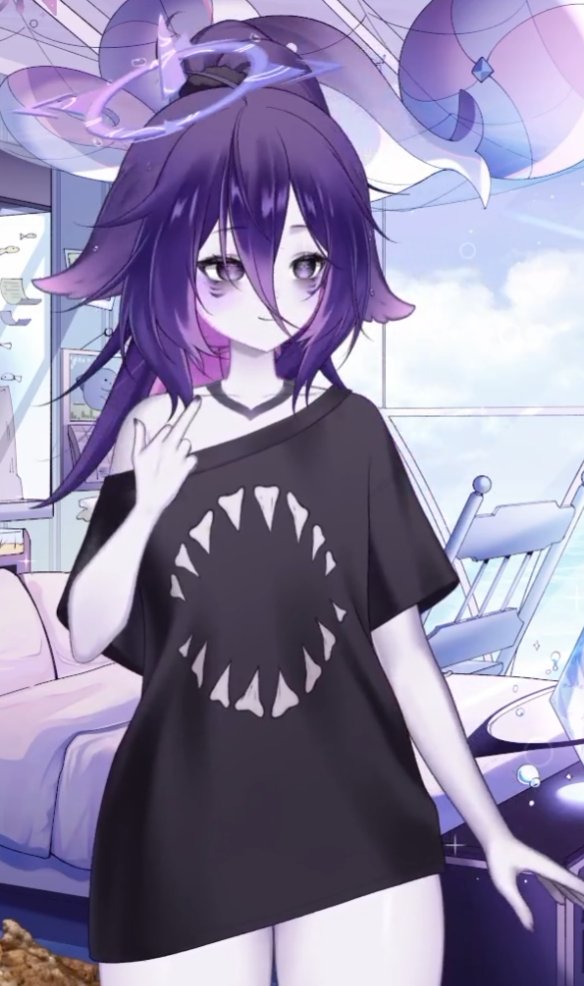 TheOneStr0ker's tweet photo. Shork is  flipping us off xdx so smug and cute! I love my OSHI! https://t.co/O4UInNXR5S