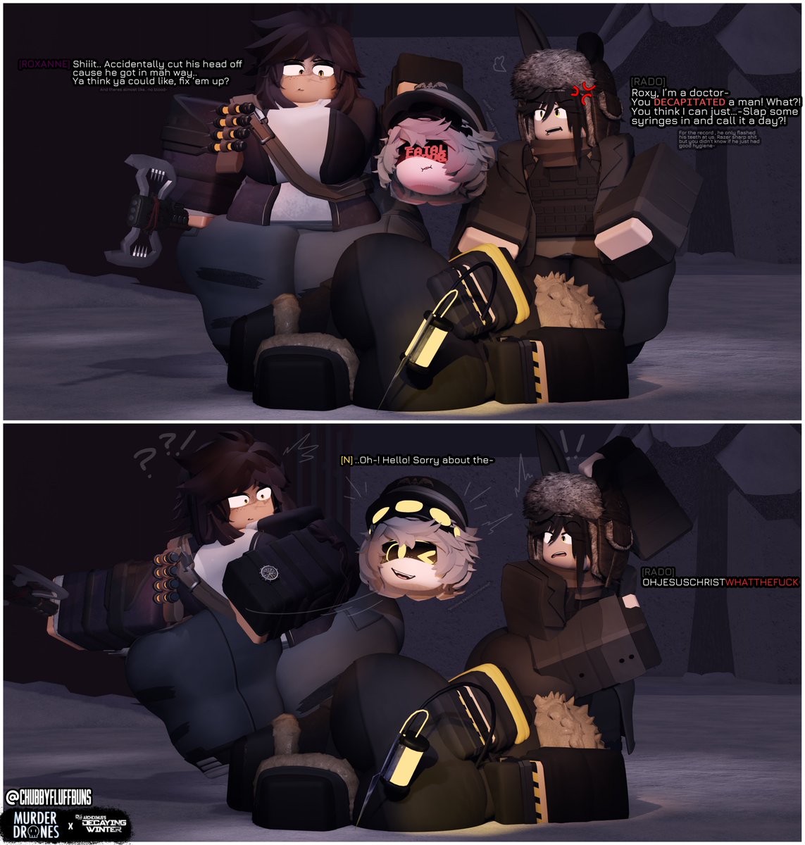 ChubbyFluffBuns's tweet photo. head is fully functional

#rr34 #robloxnsfw #decayingwinter https://t.co/gw831qcVrA