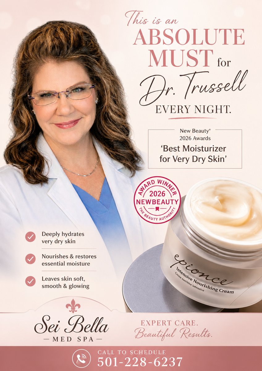 SeiBellaLR's tweet photo. #Epionce #skincare #drannetrussell #seibellamedspa 501-228-6237 https://t.co/7V2bsGWVTx