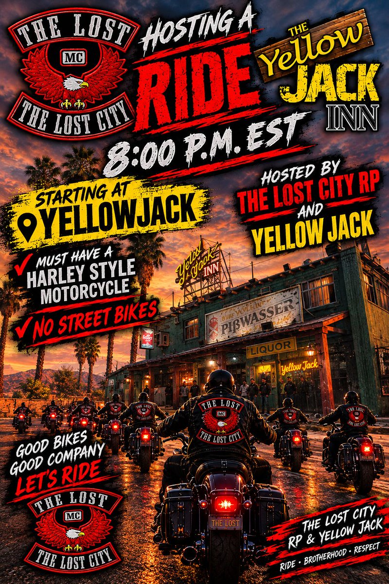 gods_trooper's tweet photo. Anyone down for a ride tonight let me know around 8:00 p.m. Est time everything will be provided non-White list.. It's a new city just want to how the city handles it, if anyone interested is join here.👉 Join The Lost City RP Discord Server Links below ⬇️
https://t.co/14bsqcq9Av https://t.co/3mzroFBvfK