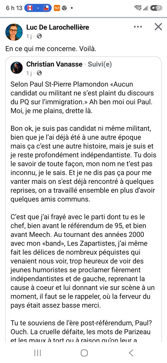 OsmentPrecise's tweet photo. A lire @JetteCarole  et je suis en accord avec ce texte. Un ancien des Zapartistes https://t.co/BqMzWwux1I