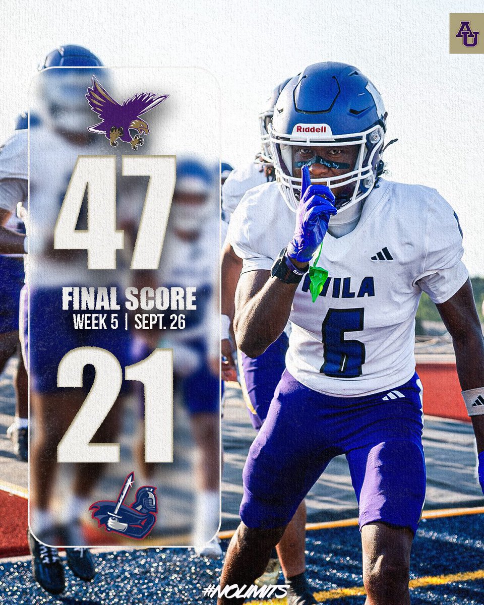 Avila_football's tweet photo. Final score from The Z ‼️🦅 

#NoLimits https://t.co/LaxYf2CfXl