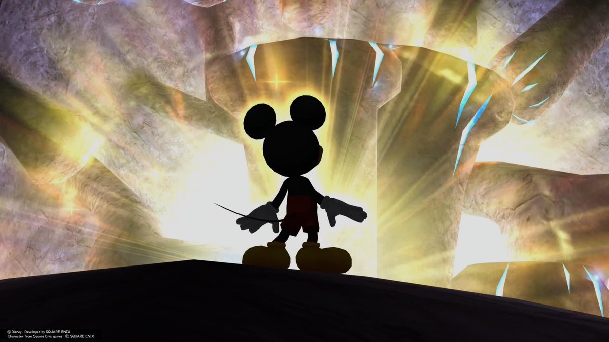 novakaiiser's tweet photo. Remembered that nomura made up a whole ass explanation for why mickey is shirtless in this scene and started laughing https://t.co/9Jol9LlORC