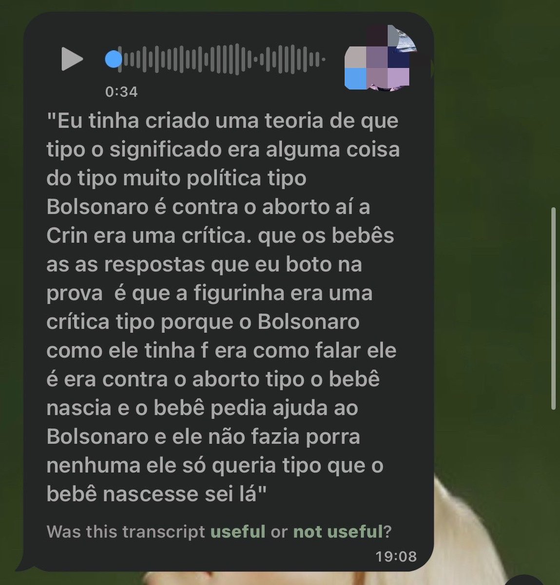 llibby_Be's tweet photo. minha amg tentando criar uma teoria da figurinha do me ajude bolsonaro eu sou um bebê https://t.co/e5dKHxl3gK