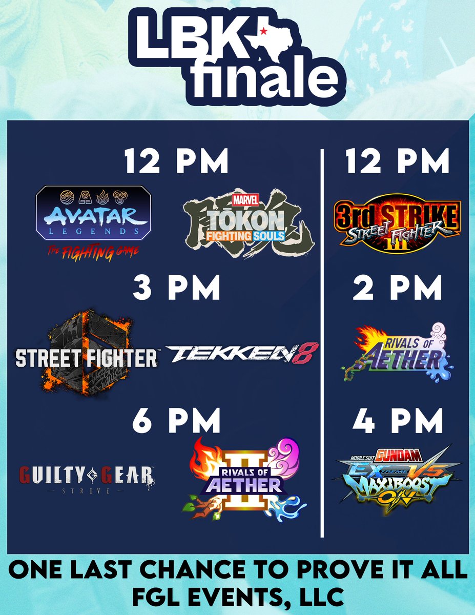 FGLEventsLLC's tweet photo. Here is our schedule for Lubbock Finale 2026! Registration is still available! See y'all October 10th

https://t.co/1ZldaatLUM https://t.co/qcDU5LDv8K