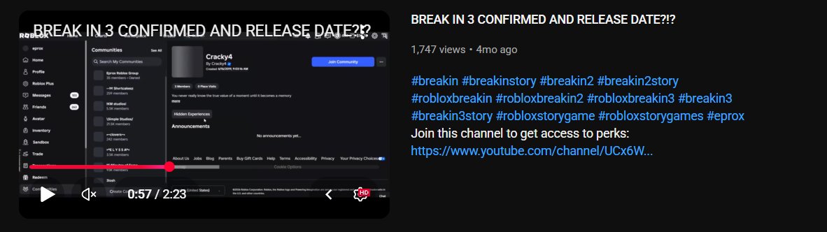 epr0x's tweet photo. Can ppl realise that me and @Mark46035467 were the first ppl who confirmed Break in 3 and that it was not actually Kreekcraft 😔😔 https://t.co/XUhCwq7WhM