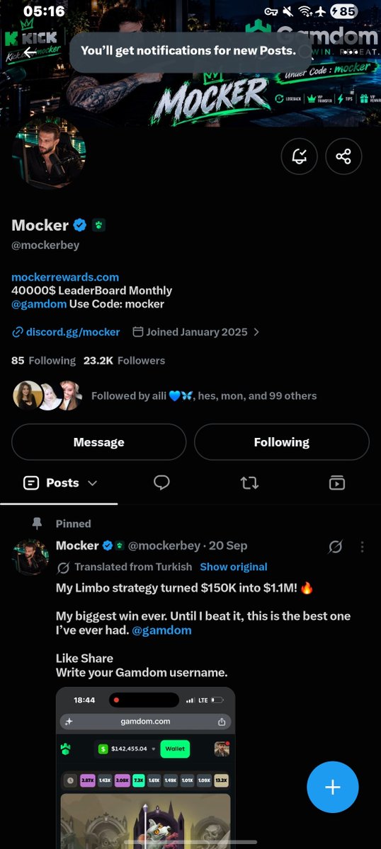 juicynodd's tweet photo. @mockerbey @Romer @gamdom under ur code!!

🆔 mooyorss https://t.co/kvr3EeTAIe